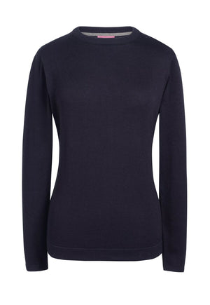 2384 Helena Crew Neck Jumper - Navy