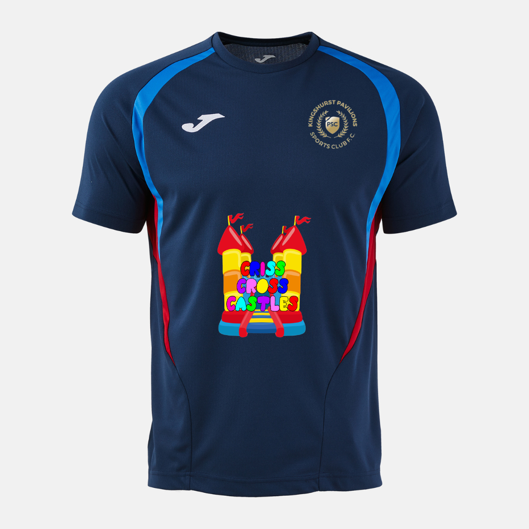Kingshurst Junior Short Sleeve T-Shirt Dark Navy Royal Blue