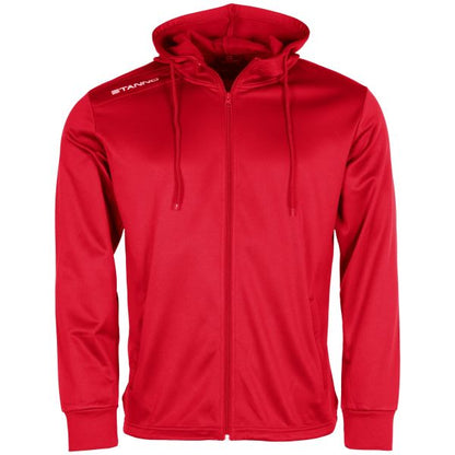 Field Hooded Full Zip Top - Red