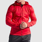 Field Hooded Full Zip Top - Red