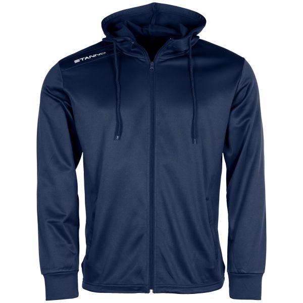 Field Hooded Full Zip Top - Navy
