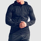 Field Hooded Full Zip Top - Navy