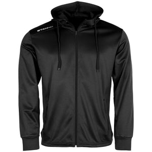 Field Hooded Full Zip Top - Black