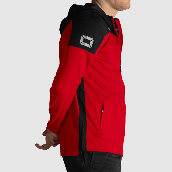 Pride FZ Hooded - Red-Black