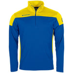 Pride 1/4 Zip Top - Royal-Yellow
