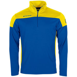 Pride 1/4 Zip Top - Royal-Yellow