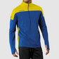 Pride 1/4 Zip Top - Royal-Yellow