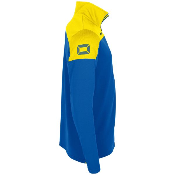 Pride 1/4 Zip Top - Royal-Yellow