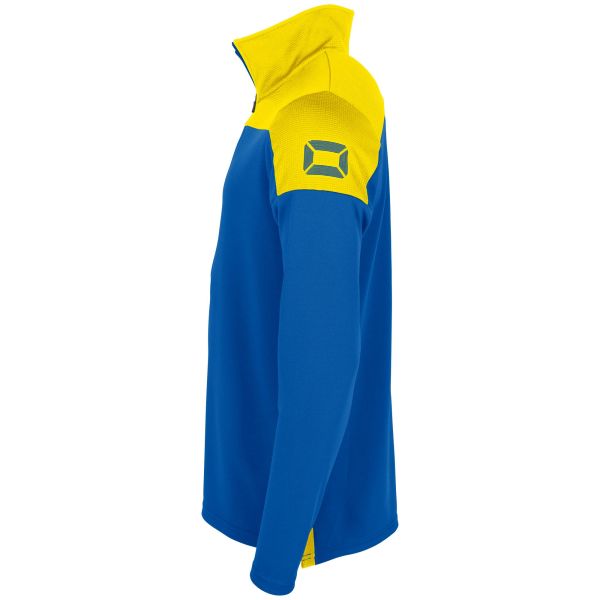 Pride 1/4 Zip Top - Royal-Yellow