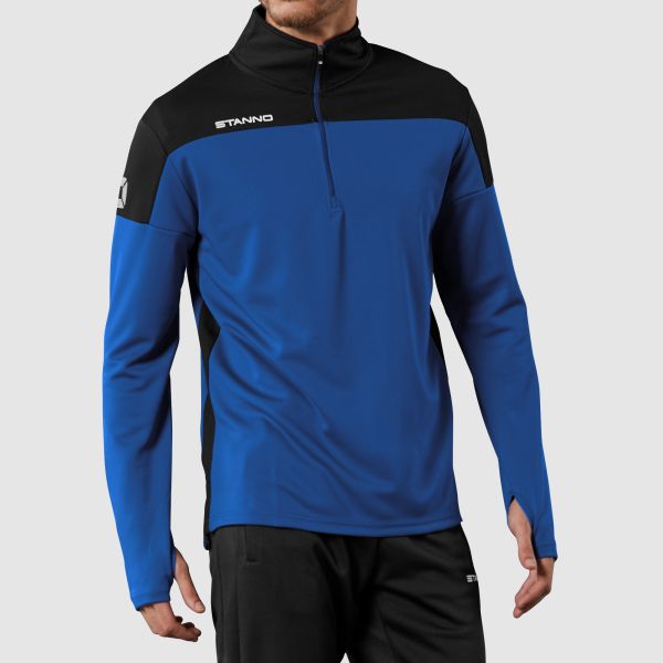Pride 1/4 Zip Top - Royal-Black