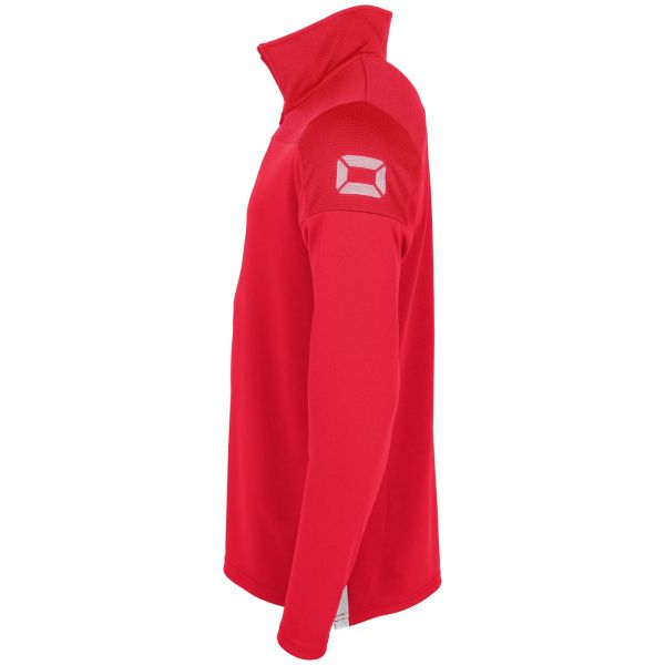 Pride 1/4 Zip Top - Red-White