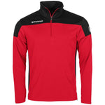 Pride 1/4 Zip Top - Red-Black