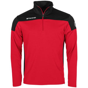 Pride 1/4 Zip Top - Red-Black