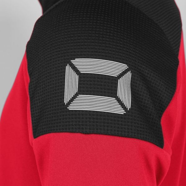 Pride 1/4 Zip Top - Red-Black