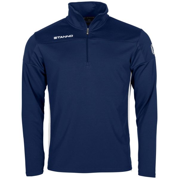 Pride 1/4 Zip Top - Navy-White
