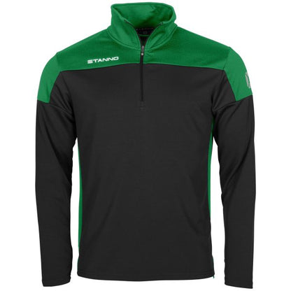 Pride 1/4 Zip Top - Black-Green