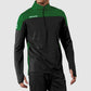 Pride 1/4 Zip Top - Black-Green