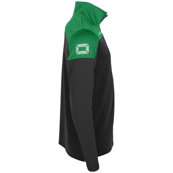 Pride 1/4 Zip Top - Black-Green