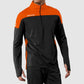 Pride 1/4 Zip Top - Black-Orange