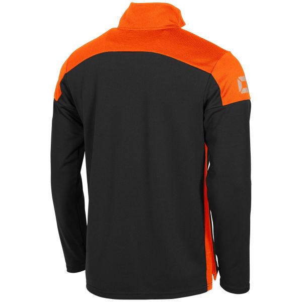 Pride 1/4 Zip Top - Black-Orange