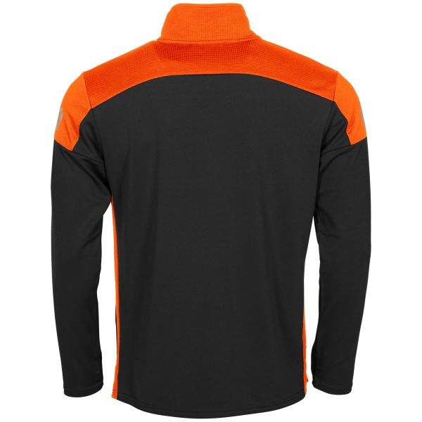 Pride 1/4 Zip Top - Black-Orange