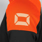 Pride 1/4 Zip Top - Black-Orange