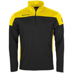Pride 1/4 Zip Top - Black-Yellow