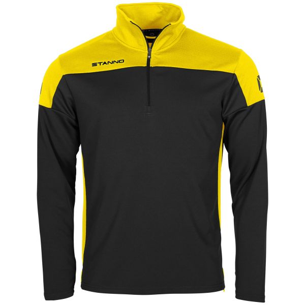 Pride 1/4 Zip Top - Black-Yellow