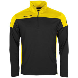 Pride 1/4 Zip Top - Black-Yellow