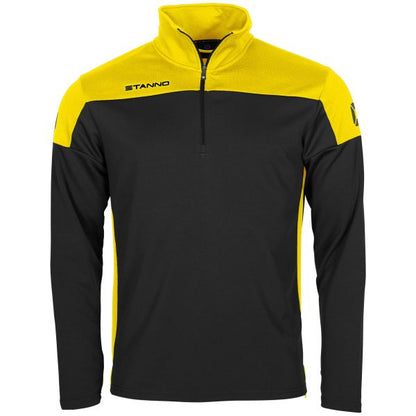 Pride 1/4 Zip Top - Black-Yellow