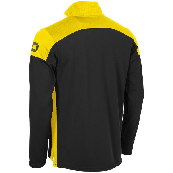 Pride 1/4 Zip Top - Black-Yellow
