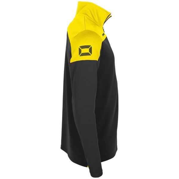 Pride 1/4 Zip Top - Black-Yellow
