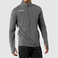 Pride 1/4 Zip Top - Anthracite-White