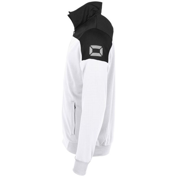 Pride Full Zip Jacket - White-Black