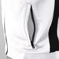 Pride Full Zip Jacket - White-Black