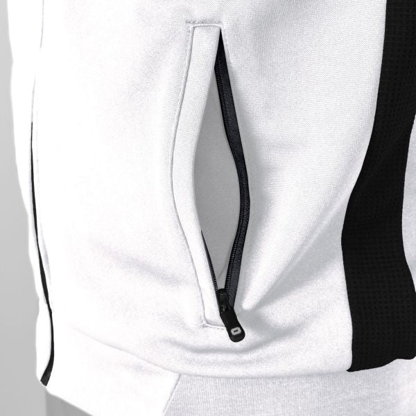 Pride Full Zip Jacket - White-Black