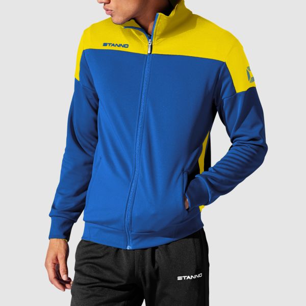 Pride Full Zip Jacket - Royal-Yellow