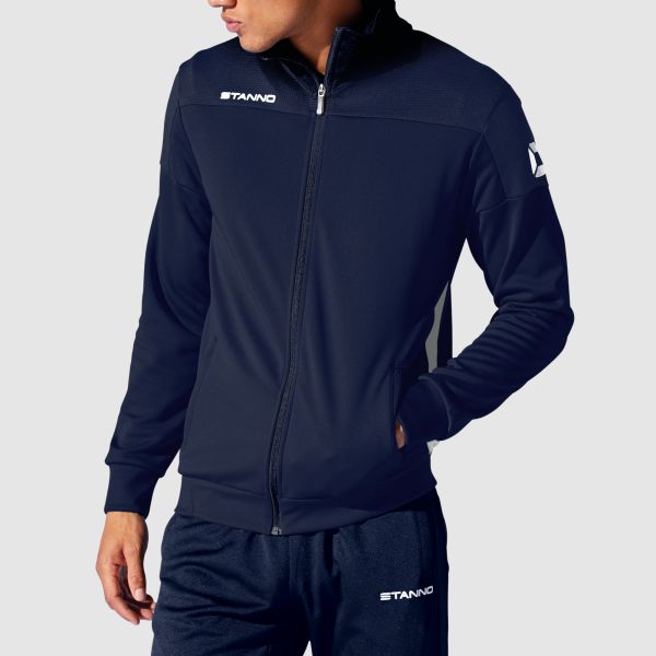 Pride Full Zip Jacket - Navy-White