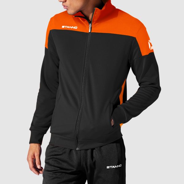 Pride Full Zip Jacket - Black-Orange