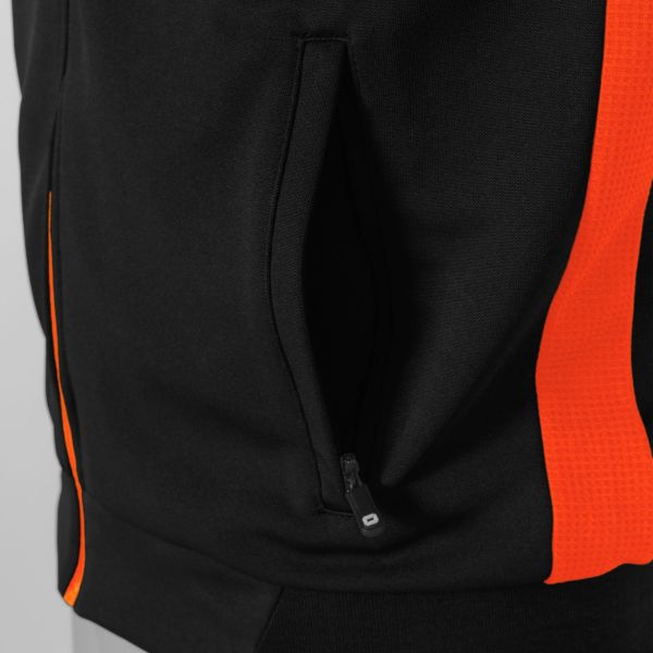 Pride Full Zip Jacket - Black-Orange