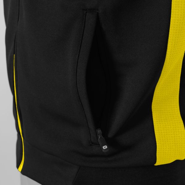 Pride Full Zip Jacket - Black-Yellow
