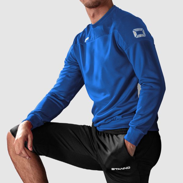Pride Top Round Neck - Royal-White