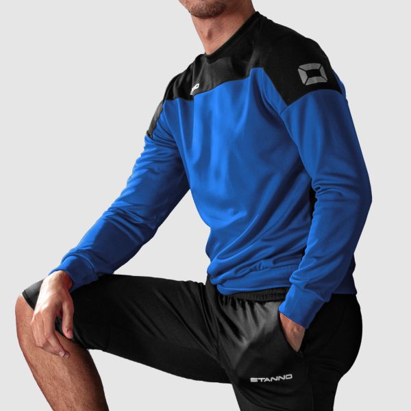 Pride Top Round Neck - Royal-Black
