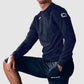 Pride Top Round Neck - Navy-White