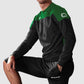 Pride Top Round Neck - Black-Green