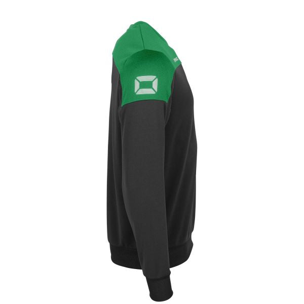 Pride Top Round Neck - Black-Green