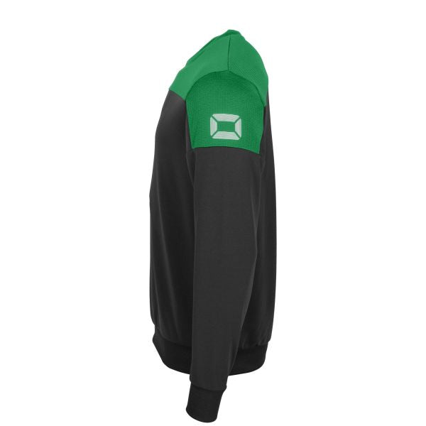 Pride Top Round Neck - Black-Green