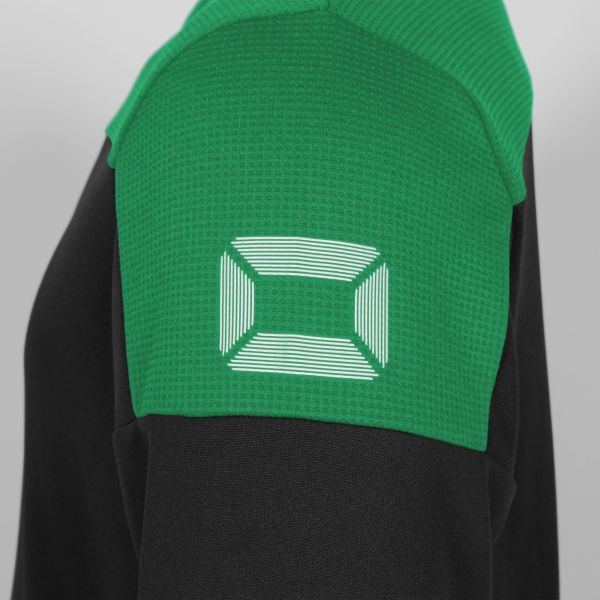 Pride Top Round Neck - Black-Green