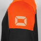 Pride Top Round Neck - Black-Orange