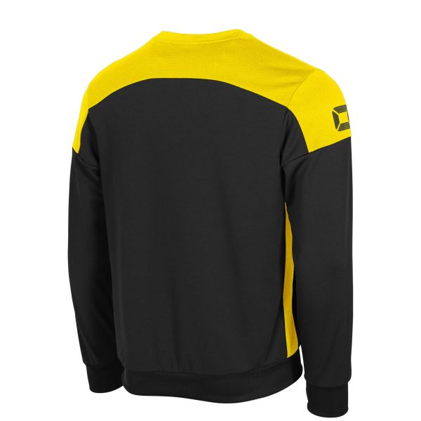Pride Top Round Neck - Black-Yellow